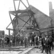 Polesworth.  Hall End Colliery fire