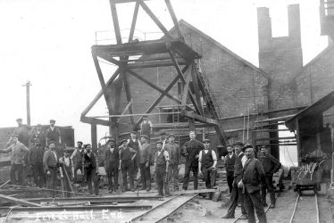 Polesworth.  Hall End Colliery fire