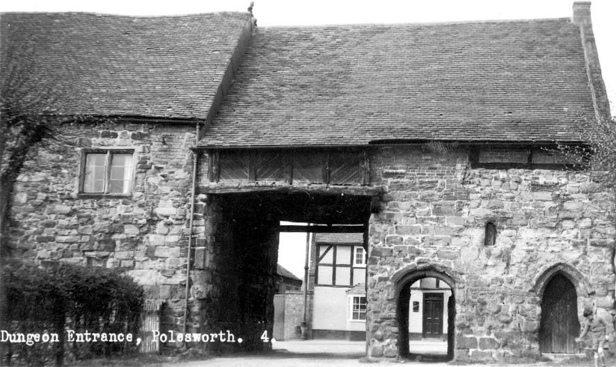 Dungeon Entrance, Polesworth.  1960 |  IMAGE LOCATION: (Warwickshire County Record Office)