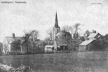 Seckington.  Village view