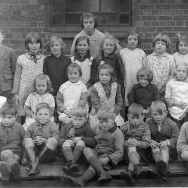 Burton Hastings.  School group photograph