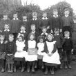 Preston on Stour.  Council School pupils