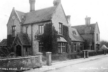 Preston on Stour.  School House