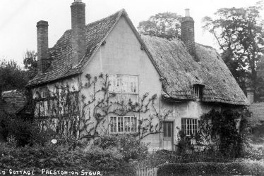 Preston on Stour.  Old cottage