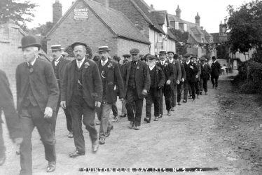 Quinton, Lower.  Club Day procession