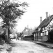 Radford Semele.  White Lion Inn and Southam Road