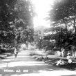 Radway.  Children standing in the road