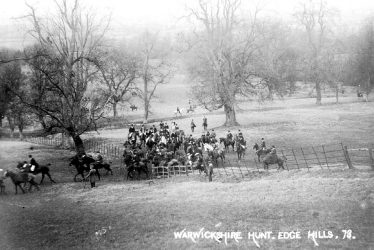 Radway.  Warwickshire Hunt