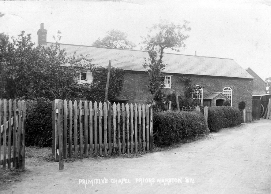 Primitive Chapel, Priors Marston.  1920s |  IMAGE LOCATION: (Warwickshire County Record Office)