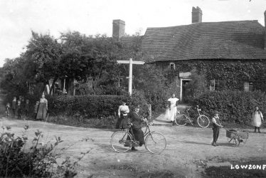 Lowsonford.  Village scene