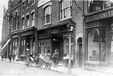 Rugby.  Co-operative Society shop