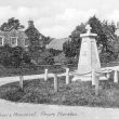 Priors Marston.  Hill View School and Monument