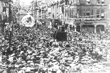 Rugby.  Coronation of George V celebration