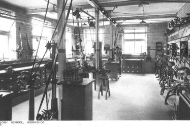 Rugby School.  Workshop