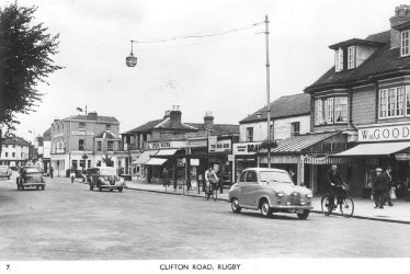 Rugby.  Clifton Road