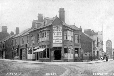 Rugby.  Albert Street/Regent Place