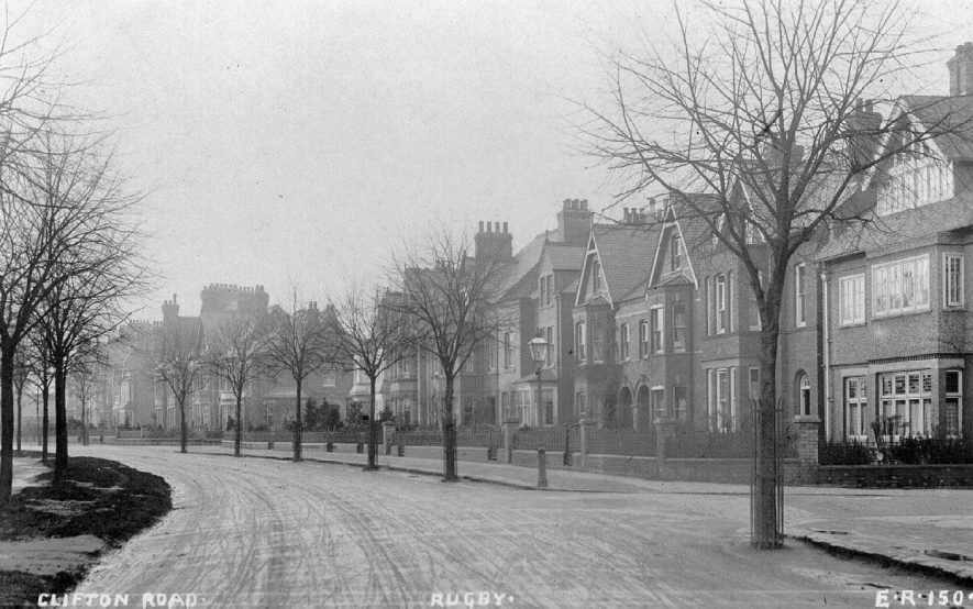 Clifton Road, Rugby.  1900s |  IMAGE LOCATION: (Warwickshire County Record Office)
