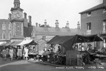 Rugby.  Market Place and Market