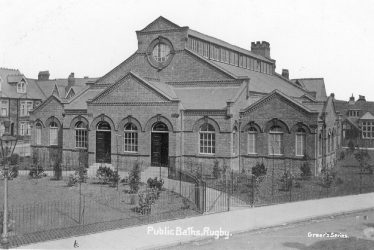 Rugby.  Public baths