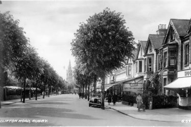 Rugby.  Clifton Road