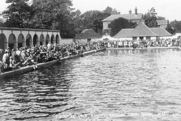 Rugby.  Hospital carnival swimming gala