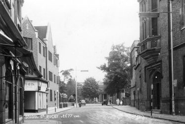 Rugby.  Lawrence Sheriff Street