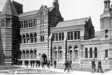 Rugby School.  New quadrangle