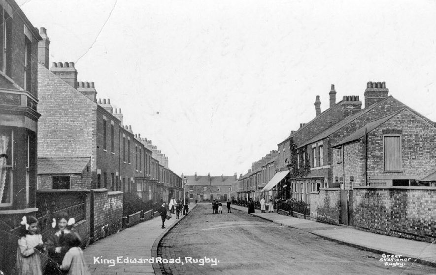 King Edward Road, Rugby.  1915 |  IMAGE LOCATION: (Warwickshire County Record Office)