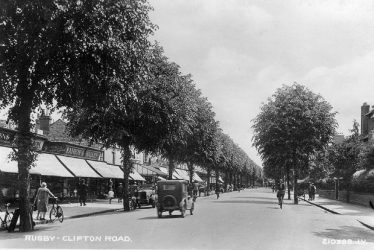 Rugby.  Clifton Road