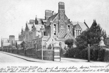 Rugby.  Barby Road, St Cross Hospital