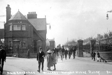 Rugby.  Willans & Robinson, Victoria Works