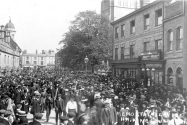 Rugby.  Edward VII Memorial Service