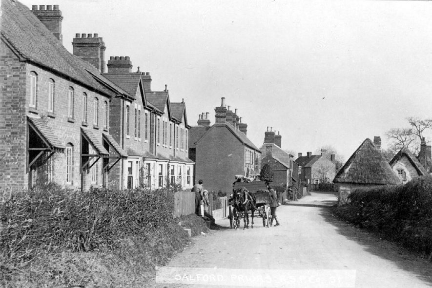 Salford Priors. Village street Our Warwickshire