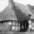 Salford Priors.  Thatched cottage