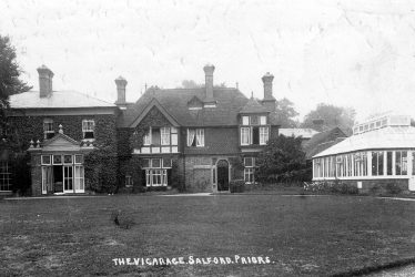 Salford Priors.  Vicarage