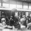 Rugby.  Departure of King Edward VII after visit
