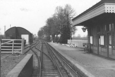 Shipston on Stour.  Railway Station