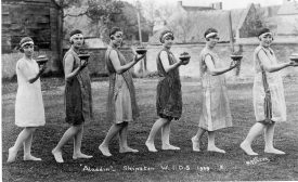 Members of  Women's Institute Dramatic Society in cast of 