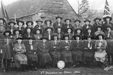Shipston on Stour.  Girl guides