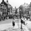 Shipston on Stour.  Maypole dancing