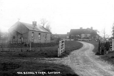 Gaydon.  School and farm