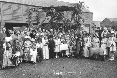 Shipston on Stour.  May Day celebrations