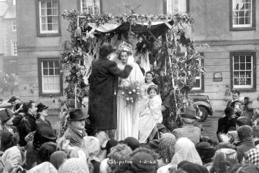 Shipston on Stour.  May Queen and attendants
