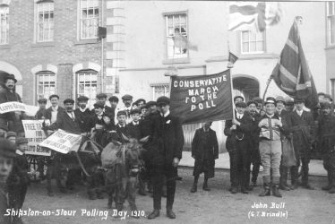 Shipston on Stour.  Polling day