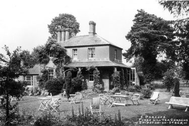 Shipston on Stour.  Furze Hill Tea Gardens