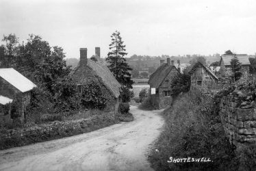 Shotteswell.  Village street