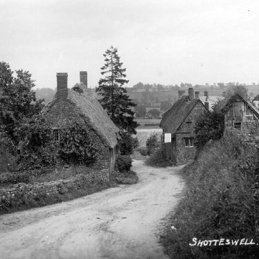 Shotteswell.  Village street