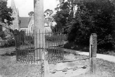 Shuckburgh, Lower.  Stocks and church