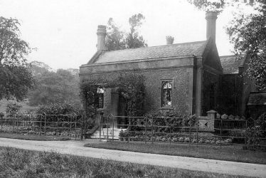 Shuckburgh Park.  Hall Lodge