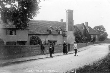 Snitterfield.  Church Road